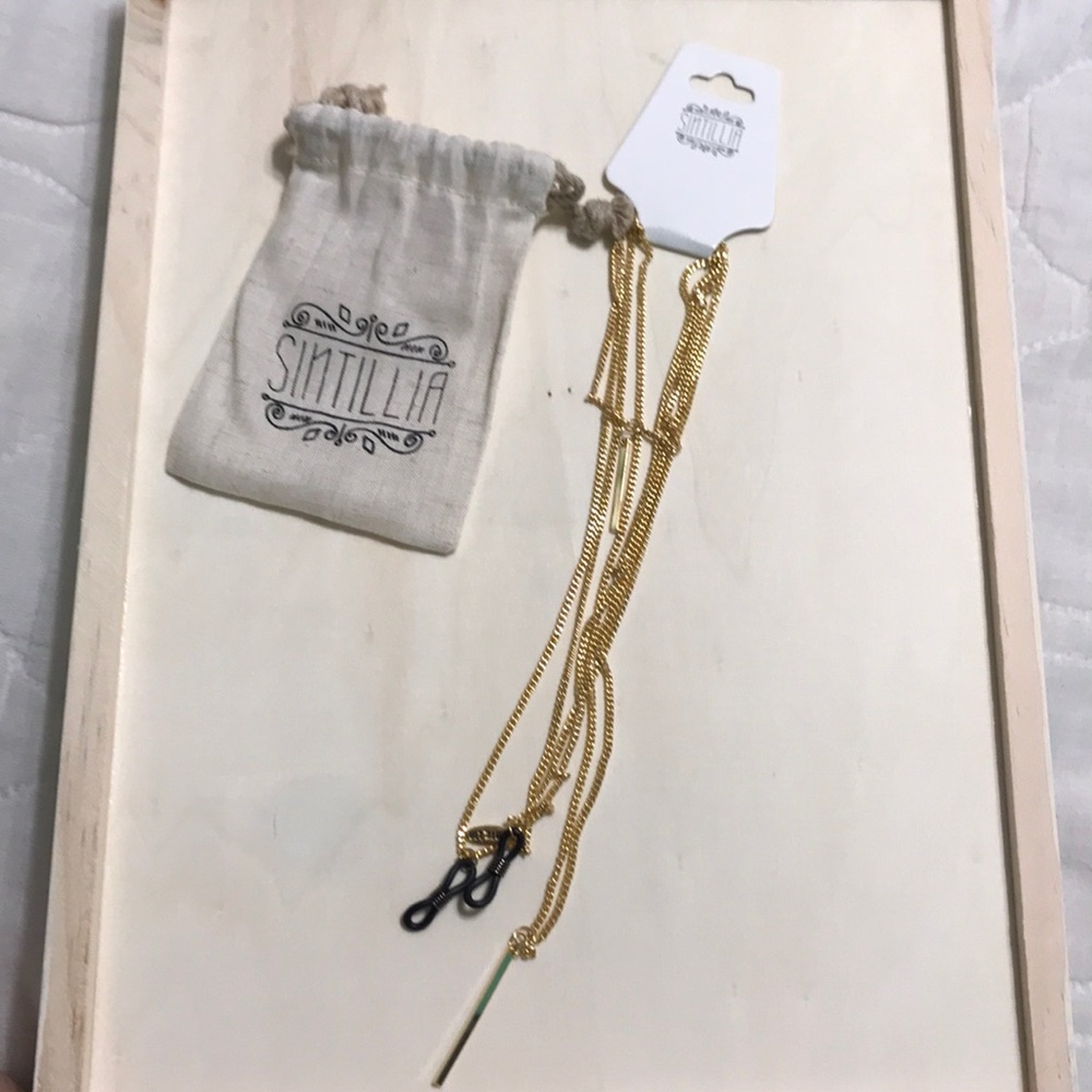 Sintillia gold Barre backlace - sunglass strap